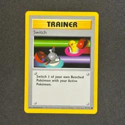 Switch 095/102 Base Set (Shadowless) Regular Pokemon TCG - Image 1