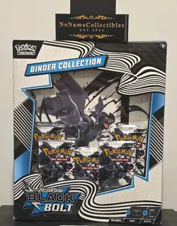 Pokemon TCG: Scarlet & Violet Black Bolt Binder Collection New & Sealed - Image 1