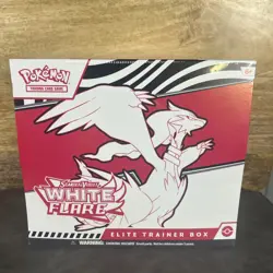 Pokemon TCG WHITE FLARE Elite Trainer Box FACTORY SEALED ETB ** Free Shipping ** - Image 1