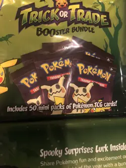 2 Unopened Nintendo Pokemon TCG Trick or Trade BOOster Bundle 50 Packs 2023 - Image 2