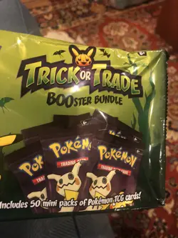 2 Unopened Nintendo Pokemon TCG Trick or Trade BOOster Bundle 50 Packs 2023 - Image 3