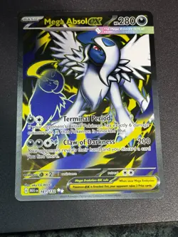 Pokemon TCG Mega Absol EX 161/132 Ultra Rare - NM/M - Free Shipping - Image 1