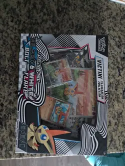 Pokemon TCG Victini Illustration Collection Box! Black Bolt/White Flare! Sealed! - Image 1