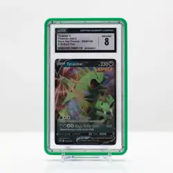 Pokemon Tyranitar V #SWSH109 Black Star Promo Sword & Shield 2021 - CGC 8 - Image 1