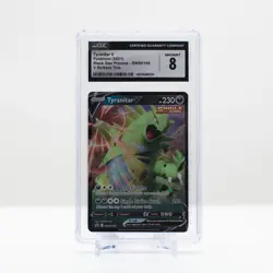 Pokemon Tyranitar V #SWSH109 Black Star Promo Sword & Shield 2021 - CGC 8 - Image 2