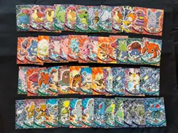 1999 Topps Pokemon TV Series 1 Non Foil Lot - NM (50 Total) Blue Logo (#3) - Image 1
