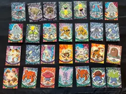 1999 Topps Pokemon TV Series 1 Non Foil Lot - NM (50 Total) Blue Logo (#3) - Image 2