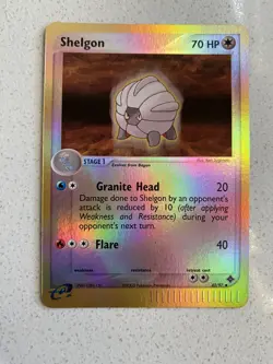Pokemon Shelgon Reverse Holo 2003 Ex Dragon 42/97 - Rare Card - Image 4