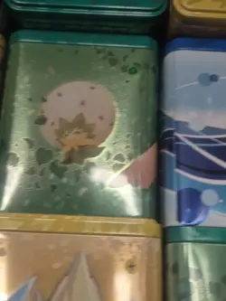 Joblot Empty Pokemon Card Tins: TCG Stacking Tin Grass Water Electric Type - Image 3