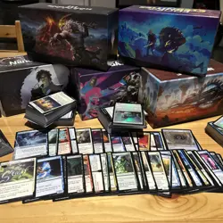 1x Magic the Gathering 500+ Cards Job Lot Bundle bulk with MYTHICS/Rares/Foils - Image 1