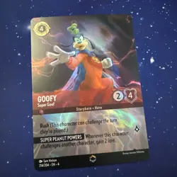 Disney Lorcana Ursulas Return Goofy Super Goof Enchanted Card 214/204 - Image 3