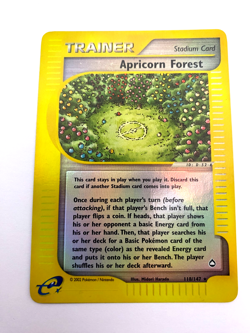Pokemon Card - Reverse-Holo Apricorn Forest 118/147 Aquapolis *MP* e-Card Rare - Image 1