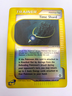 Pokemon Card - Reverse-Holo Time Shard 135/147 Aquapolis *HP* e-Card UC - Image 1