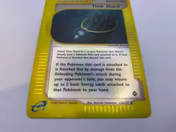Pokemon Card - Reverse-Holo Time Shard 135/147 Aquapolis *HP* e-Card UC - Image 2