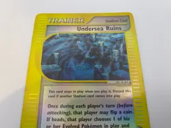 Pokemon Card - Reverse-Holo Undersea Ruins 138/147 Aquapolis *MP* e-Card UC - Image 3