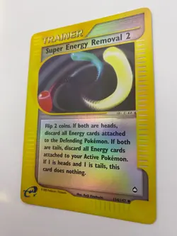 Pokemon Card - Reverse-Holo Super Energy Removal 2 134/147 Aquapolis *MP* e-Card - Image 5