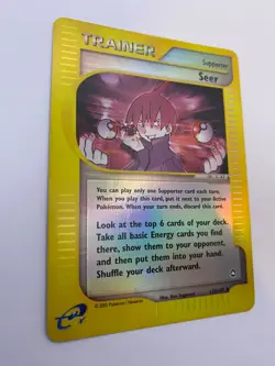 Pokemon Card - Reverse-Holo Seer 133/147 Aquapolis *HP* e-Card UC - Image 4