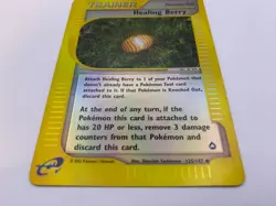 Pokemon Card - Reverse-Holo Healing Berry 125/147 Aquapolis *HP* e-Card UC - Image 2