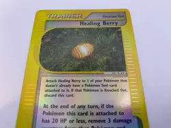 Pokemon Card - Reverse-Holo Healing Berry 125/147 Aquapolis *HP* e-Card UC - Image 3