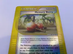 Pokemon Card - Reverse-Holo Memory Berry 128/147 Aquapolis *HP* e-Card UC - Image 3
