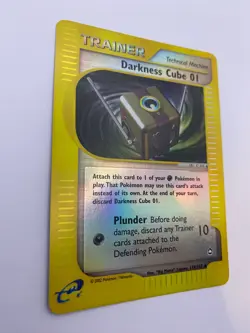 Pokemon Card - Reverse-Holo Darkness Cube 01 119/147 Aquapolis *MP* e-Card UC - Image 4