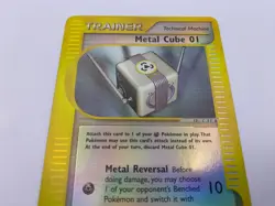 Pokemon Card - Reverse-Holo Metal Cube 01 129/147 Aquapolis *MP* e-Card UC - Image 3