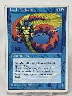 Lord of Atlantis - 4th Edition ~HP~ Magic The Gathering MTG - Image 1