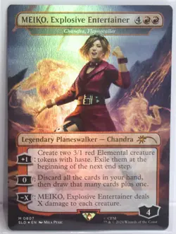MEIKO, Explosive Entertainer [New, Near Mint] *Rainbow Foil* {Secret Lair Drop S - Image 2