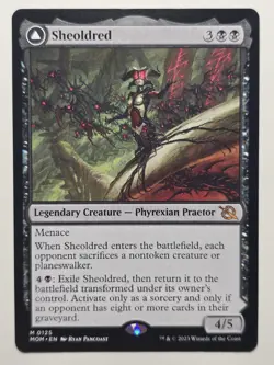 Sheoldred (Showcase) March of the Machine Near Mint Mythic MOM #125 Non Foil mtg - Image 1