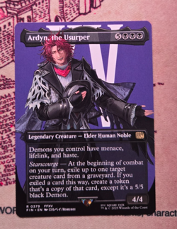 MTG Ardyn, the Usurper Borderless Final Fantasy NM - Image 1