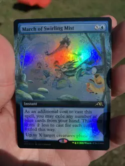 March of Swirling Mist (Extended Art) Kamigawa: Neon Dynasty Foil - Image 1