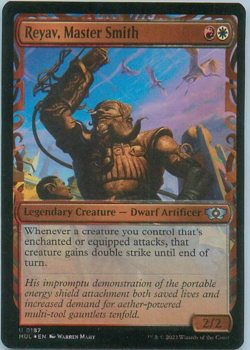 Reyav, Master Smith Halo Foil! NM! MTG Magic The Gathering - Image 1