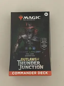 Magic the Gathering: Outlaws of Thunder Junction GRAND LARCENY Commander Deck - Image 1