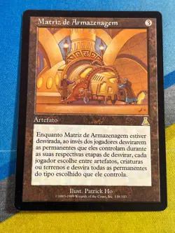 Magic the Gathering MTG Urza's Destiny STORAGE MATRIX Portuguese - Image 1