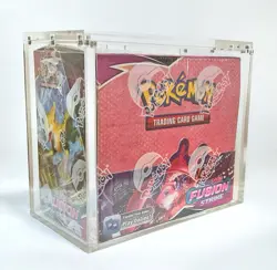 Pokemon TCG Sealed Sword & Shield Fusion Strike Booster Box, With Acrylic Case - Image 2