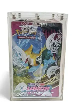 Pokemon TCG Sealed Sword & Shield Fusion Strike Booster Box, With Acrylic Case - Image 3