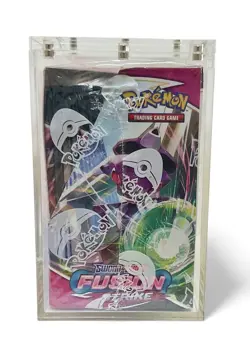 Pokemon TCG Sealed Sword & Shield Fusion Strike Booster Box, With Acrylic Case - Image 4