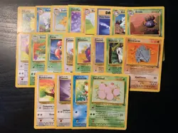 Lot 20 Cartes Pokemon /64 Jungle Edition 2 Wizards Francais SANS DOUBLES - Image 1