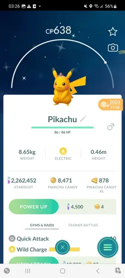Pokemon Go Shiny Pikachu Pink Crown - Image 1