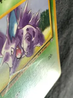 Giovanni's Nidorino Pokemon Card Game Pocket Monster Nintendo Japanese Very rare - Image 5
