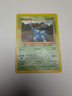 Heracross 41/105 - Neo Destiny WOTC - Uncommon Pokemon TCG Card - MP - Image 1