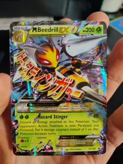 M Beedrill EX XY158 XY Promos Holo Pokemon Card - Image 1