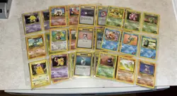 1999 Pokemon Card Lot Common Pikachu Zubat Charmeleon Charmander 50+ Cards - Image 1