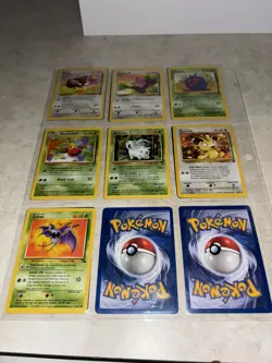 1999 Pokemon Card Lot Common Pikachu Zubat Charmeleon Charmander 50+ Cards - Image 3