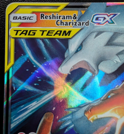 Pokemon TCG Unbroken Bonds Reshiram & Charizard GX Card 20/214 NM/M Condition - Image 2