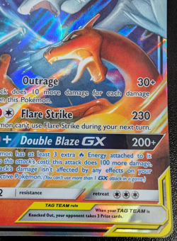 Pokemon TCG Unbroken Bonds Reshiram & Charizard GX Card 20/214 NM/M Condition - Image 4