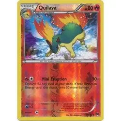 Quilava 19/162 Reverse Holo BREAKthrough Pokemon Card NM - Image 1