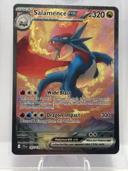 Salamence EX 187/159SV09: Journey Together Holo Card NM-MT - Image 1