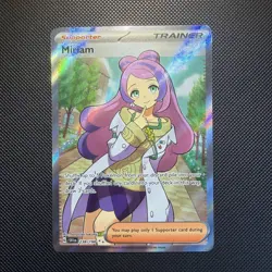 Miriam 238/198 Scarlet & Violet Base Full Art Trainer Pokemon Card Mint/NM - Image 1