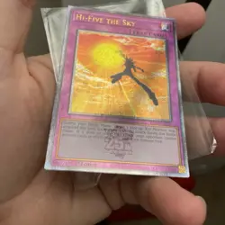 Hi-Five the Sky 25th Quarter Century Secret Rare 1st Edition RA04-EN239 Card NM! - Image 1